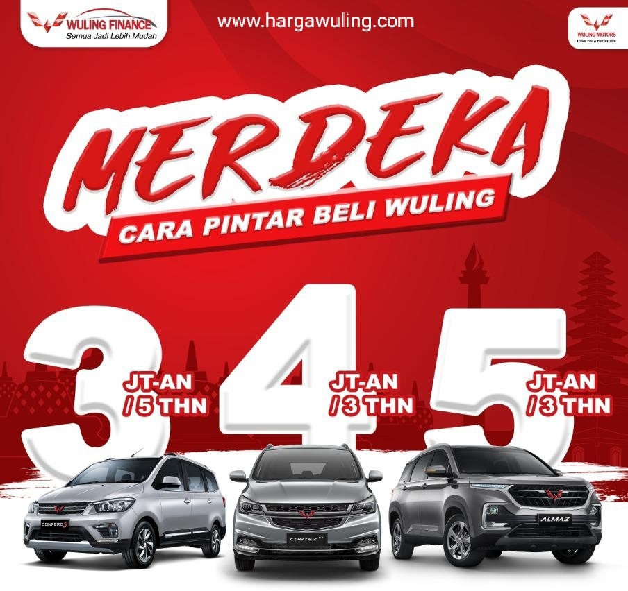 Promo 'Merdeka Beli Wuling' Agustus 2020